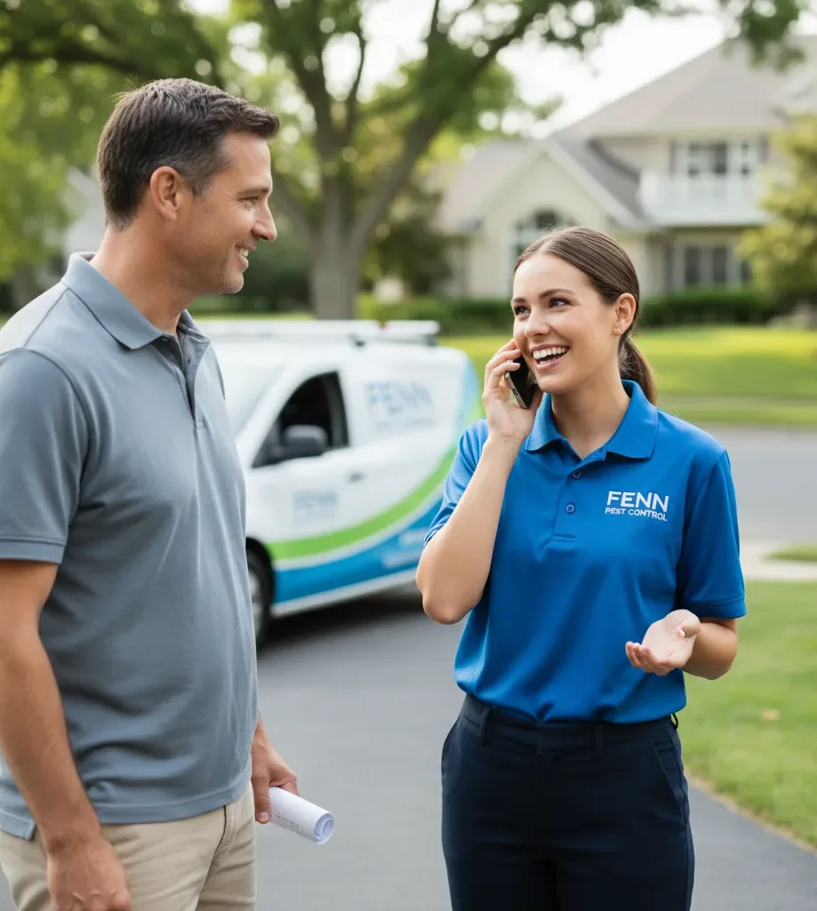 Fenn Pest Control customer support in Urbana